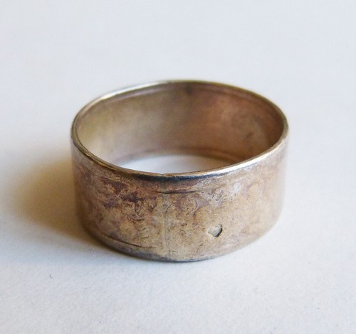 Bague anneau chevalière - , en