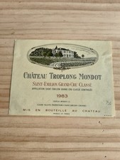 étiquette vin chateau