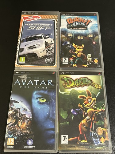 Lot jeux psp - 4, pal