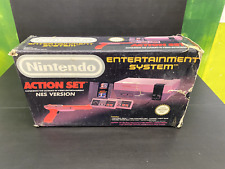 Console Nintendo NES en Boite Action SET Zapper notice poly Sans jeu