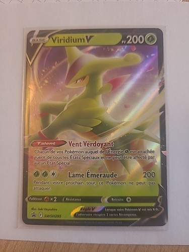 Carte pokémon viridium - carte, v