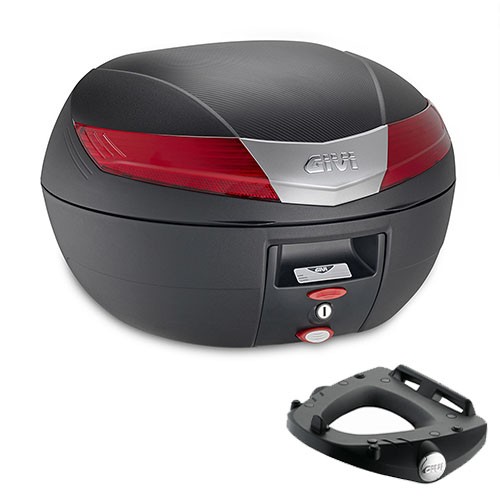 Kit top case v40n givi - top, +
