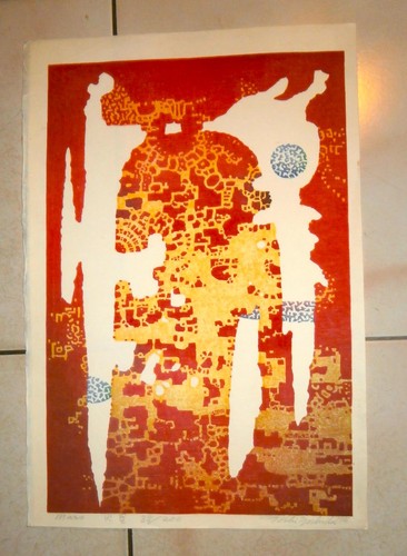Estampe japonaise originale - , de