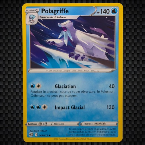 Cartes pokémon polagriffe - pokémon,