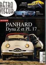 RETROVISEUR n°343 04/2018 PANHARD DYNA Z  & PL17 FORD MUSTANG PEGASO Z102