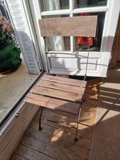 vente 7 chaises bois et fer