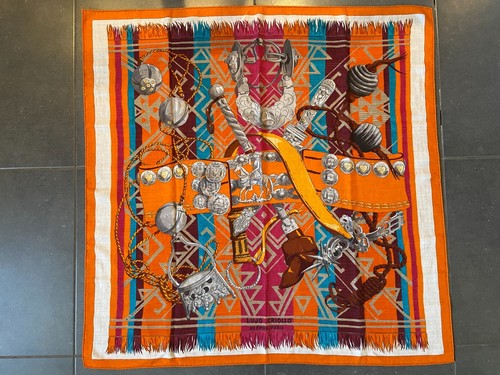 Foulard carré cachemire - carré, en