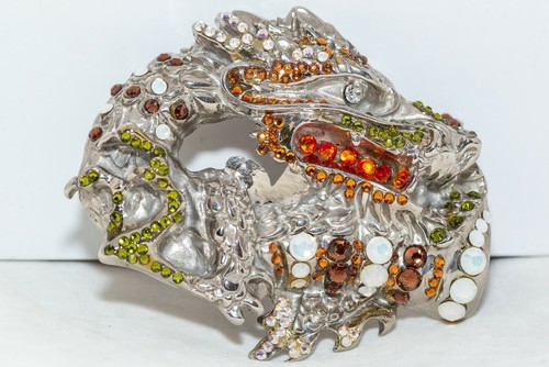 Boucle ceinture dragon - ceinture,