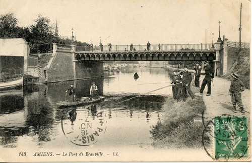 Carte postale amiens le - carte,