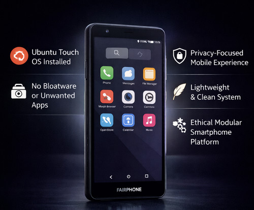 Fairphone ubuntu touch - 3, os