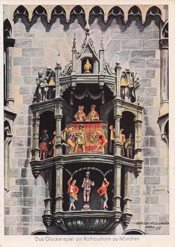 Allemagne munich glockenspiel - munich,