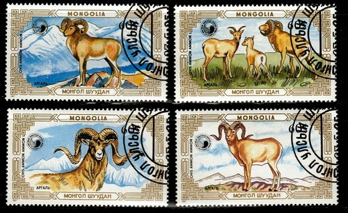 Mongolie 1868 animaux - o,,