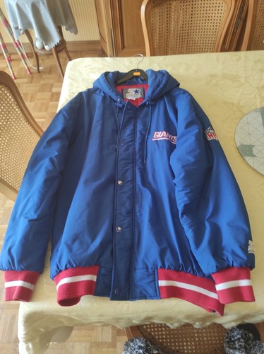 Parka starter giants blue - parka,