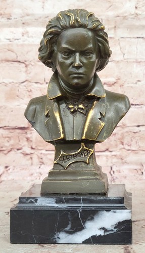 Beethoven bronze sculpture - beethoven,