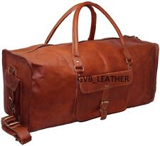 30 " Homme Cuir Vintage Duffel