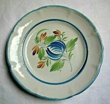 Assiette en faïence de l'Argonne  Waly XIXème