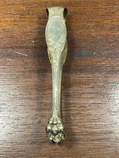 Ancienne Pince à Sucre en Métal Argenté (10-45/F0-5)