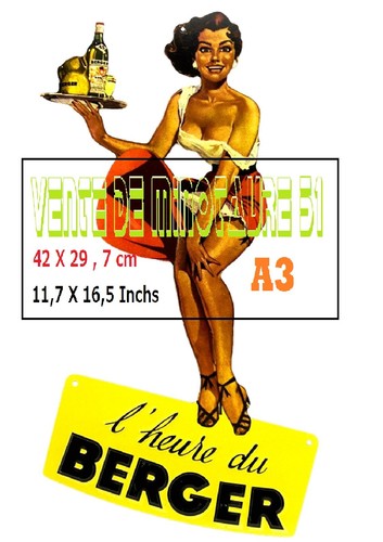 Pin berger poster a3 - berger,