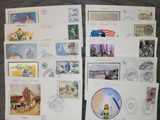 20 Enveloppes Premier Jour  1970 – 1983 Historiques Personnalités Estim 100€