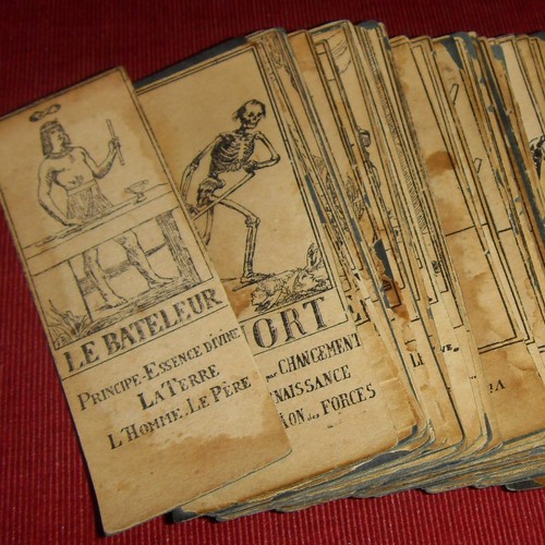 Incomplet ancien tarot - ancien,