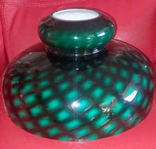 ABAT JOUR SUSPENSION VERRE DOUBLE COUCHE LAMPE APPLIQUE