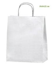 Sacs papier blanc - 25,