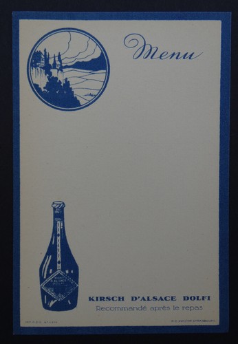Menu dolfi kirsch liquor - kirsch,