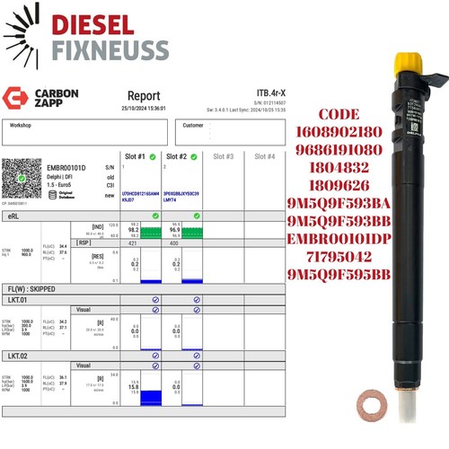 Injecteur embr00101d - injecteur,