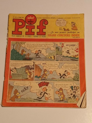 Journal pif vaillant - pif, bd