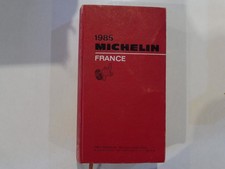 Ancien guide michelin - michelin, 1985