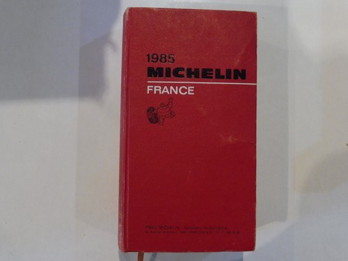 Ancien guide michelin 1985 - michelin,