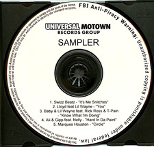 (CD) Divers ‎– Universal Motown Records Group Sampler, Promo, 5 Track, Rare.