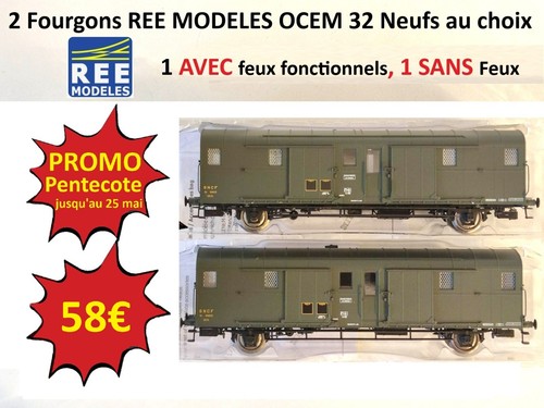 Ree modeles lot fourgons - ree,