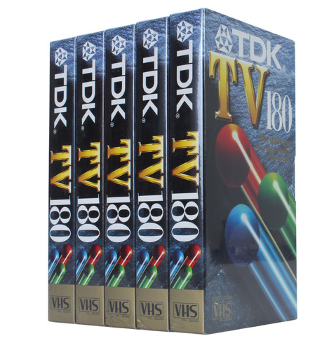Tdk lot cassette vhs pour - cassette,