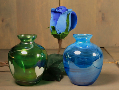 Lot vase verre d art - de, d'art