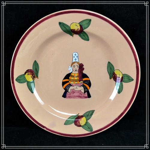 Assiette dessert faience - dessert, en