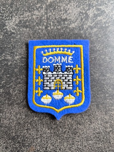 Ecusson brode france domme - -,