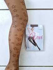 COLLANT FANTAISIE MARQUE VIVI TAILLE 2 COULEUR MARRON