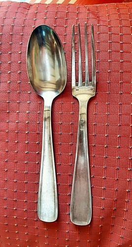 Fourchette cuillère art - et,