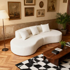 Canapé en tissu couleur