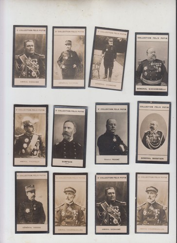 Felix potin 1900 lot cartes - 16,