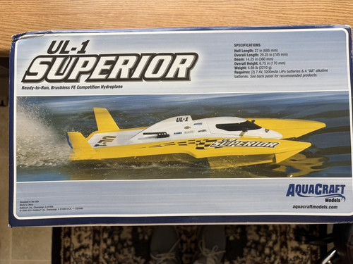 Aquacraft superior rc - ul-1,