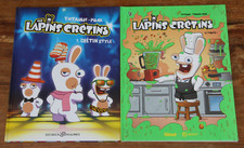 LES LAPINS CRETINS - LOT DE 2 ALBUMS - T. 7 et 13 - Les 2 Royaumes / Glénat -TBE