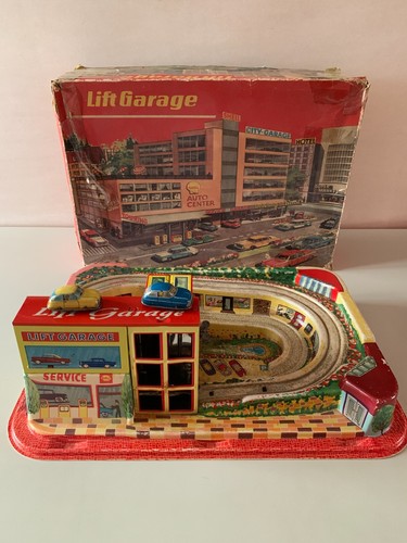 Jouet vintage lift garage - jouet,