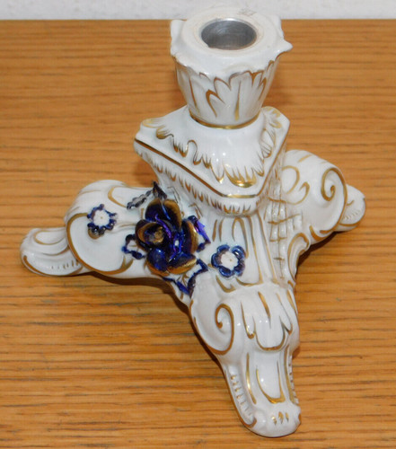 Bougeoir porcelaine gdr - en,