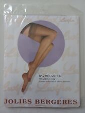 BAS MOUSSE FIN JOLIES BERGERES COULEUR GRIS