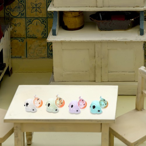 Figurines vache en - ,