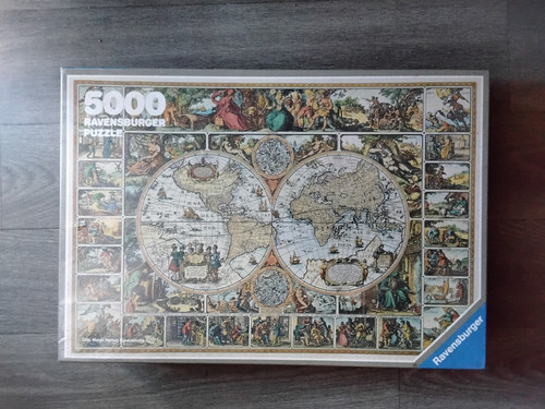 Puzzle mappemonde historique - puzzle,