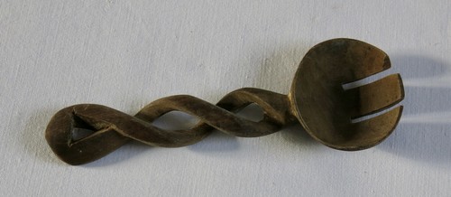 Cuillere bois ancienne - en,