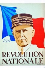 WW2 - Photo affiche - Portrait Maréchal Pétain - Révolution Nationale